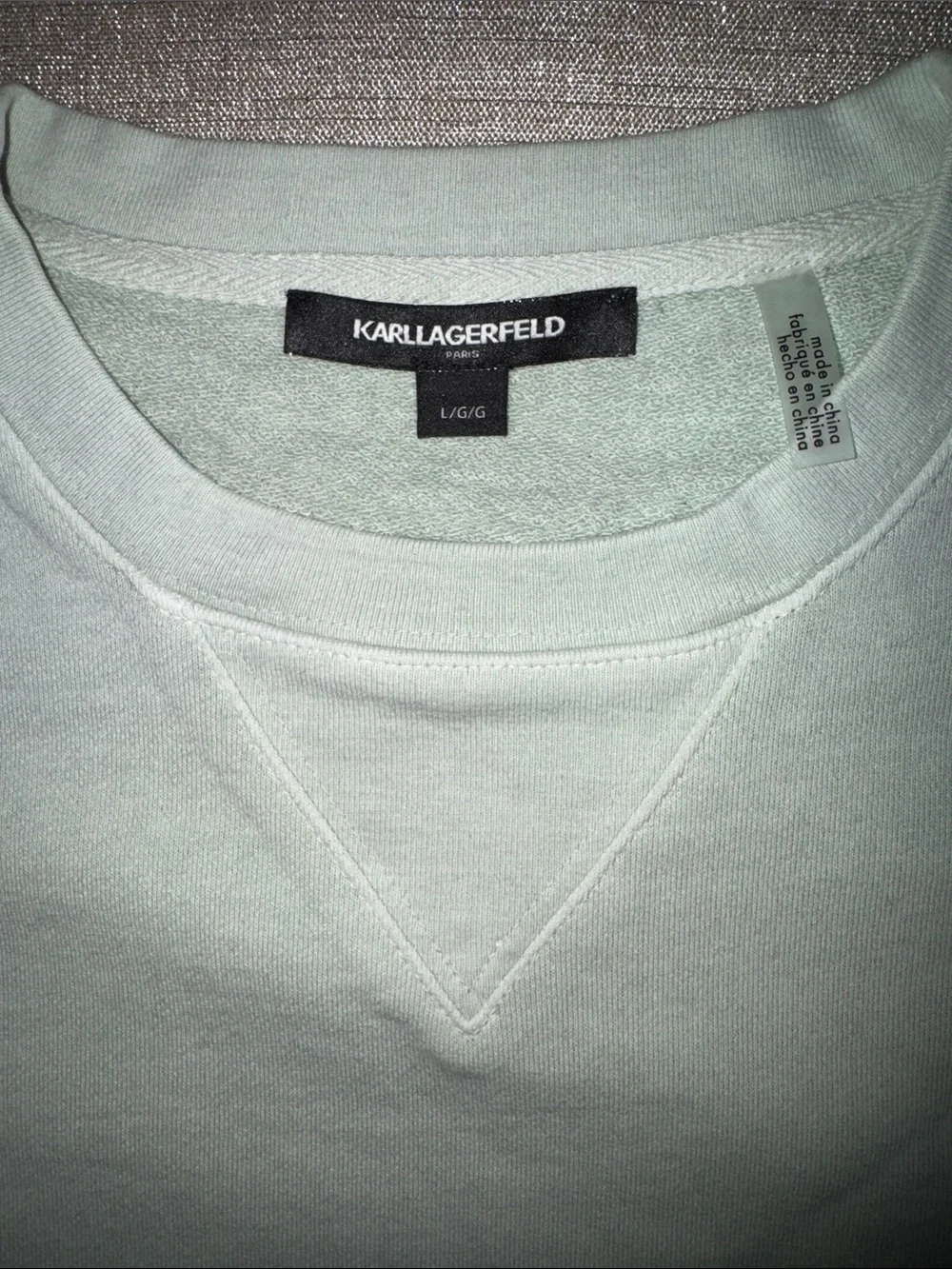 Karl Lagerfeld classic crewneck